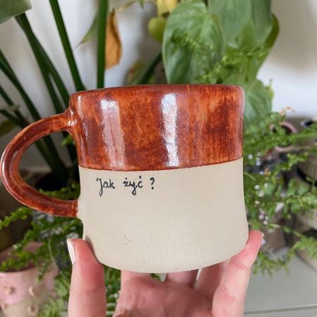 Kubek „Jak żyć?” - 350 ml