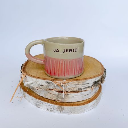 Kubek „Ja jebek” – 200ml - Pink