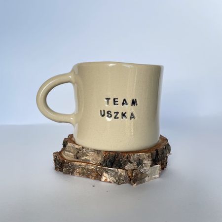 Kubek „Team uszka” - 250 ml, mikrouszkodzenie przy uchu