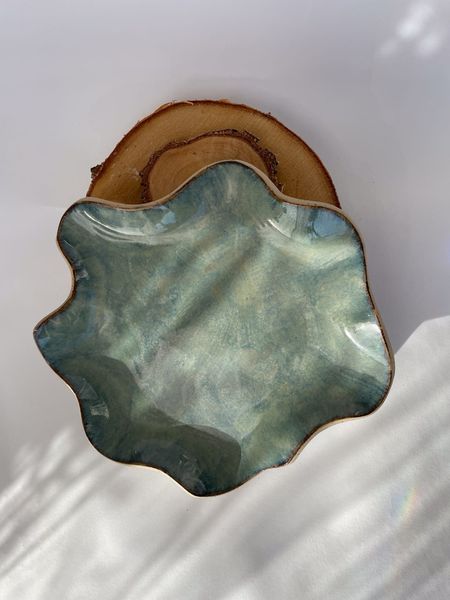 Talerz „Fala Blue”