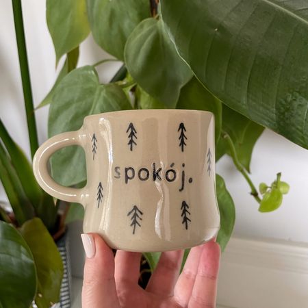 Kubek „SPOKÓJ.” – ceramiczny kubek - 250 ml
