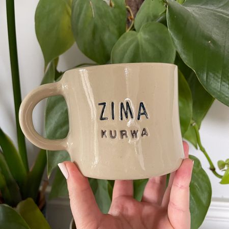 Kubek „ZIMA KURWA” - 300 ml