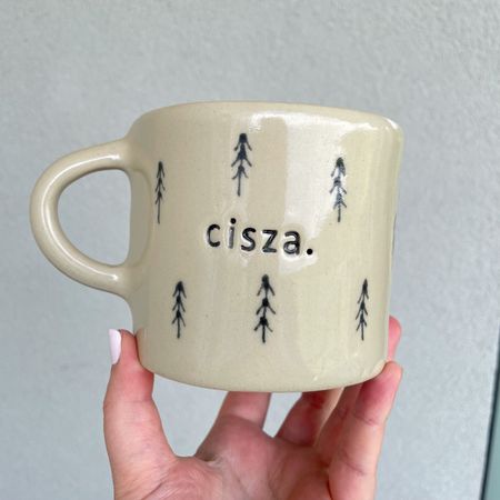 Kubek ceramiczny „Cisza.